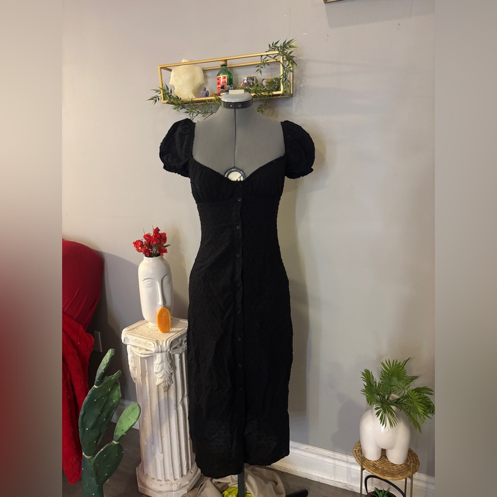 HM Long Black Dress